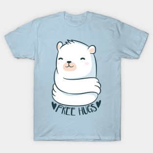 Polar Bear free hugs T-Shirt